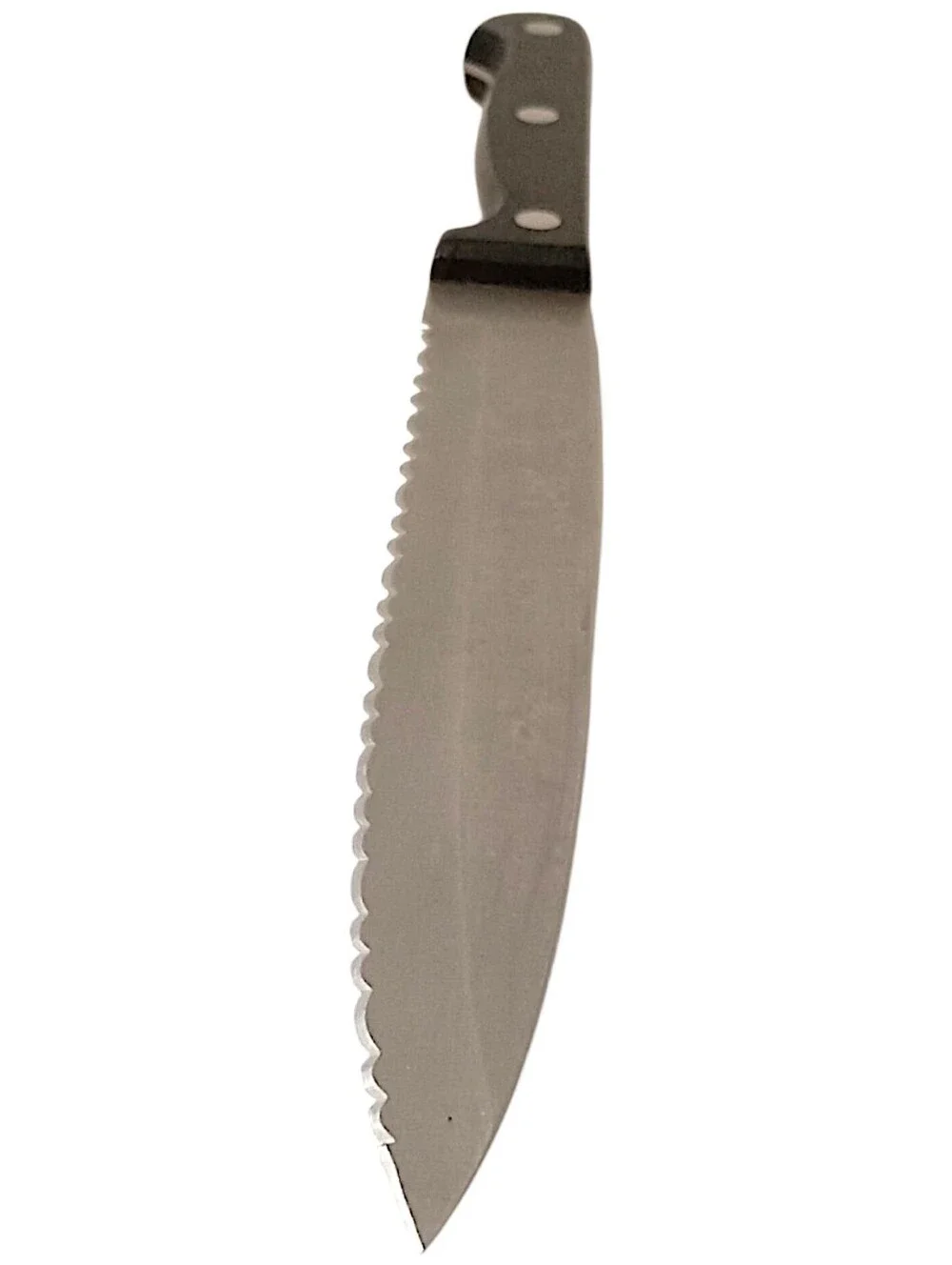 Ginsu Kiso Slicer Knife Black Handle Dishwasher Safe Stainless Steel Blade